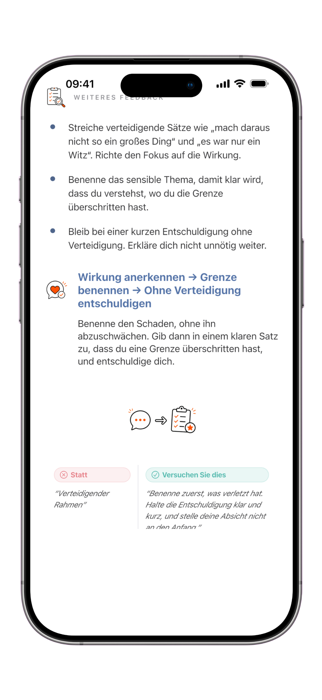 Clarity Coach app interface preview