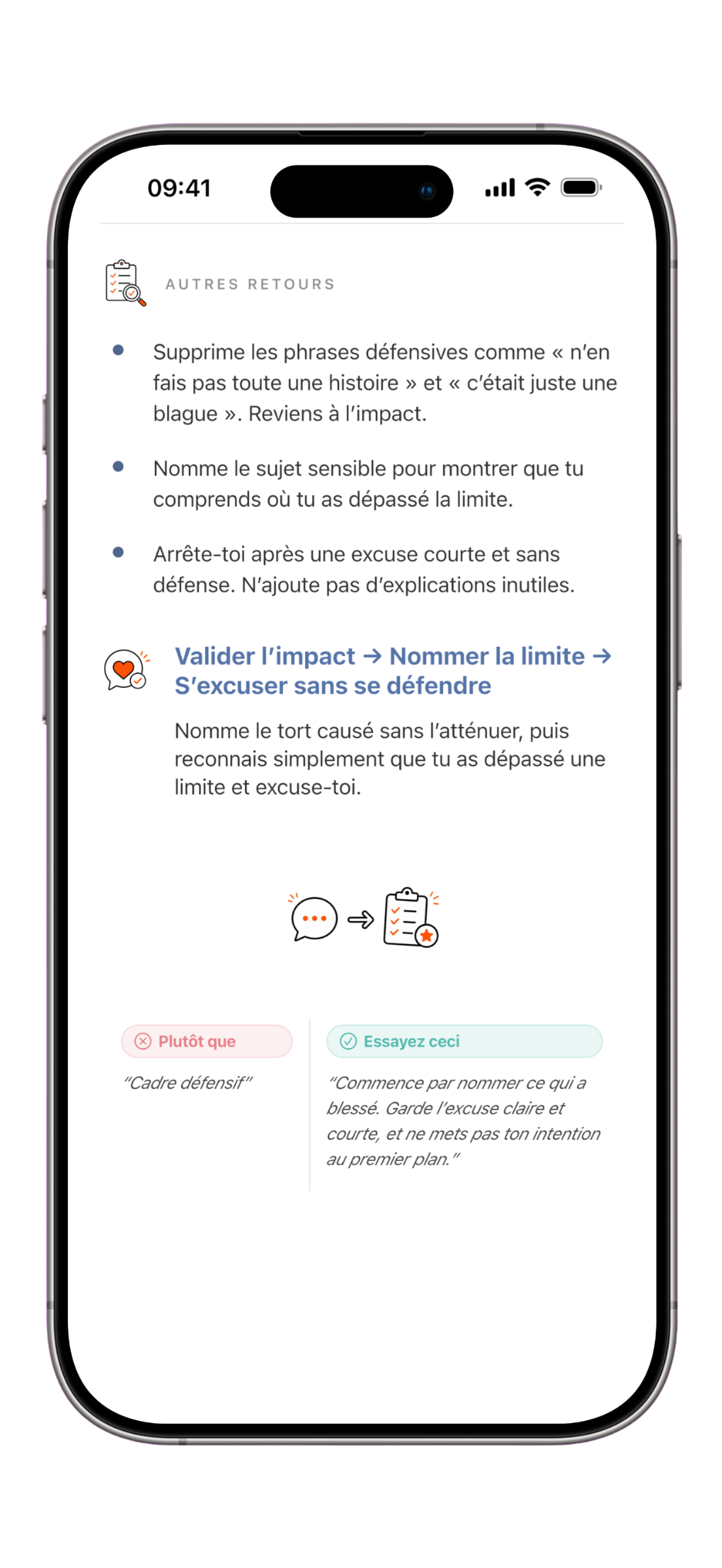 Clarity Coach app interface preview
