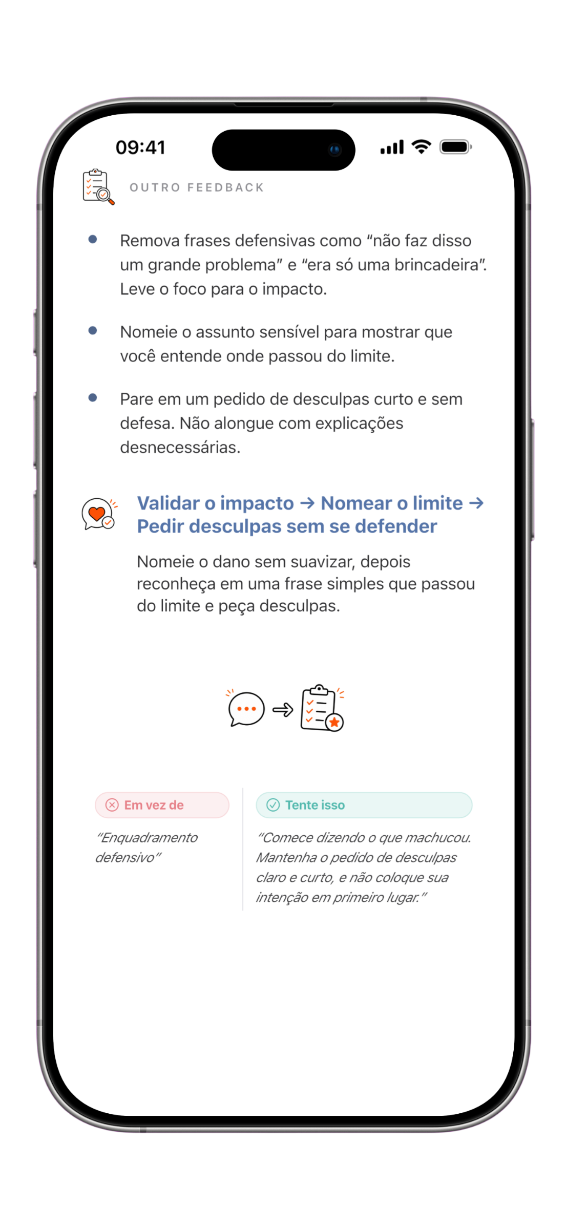 Clarity Coach app interface preview